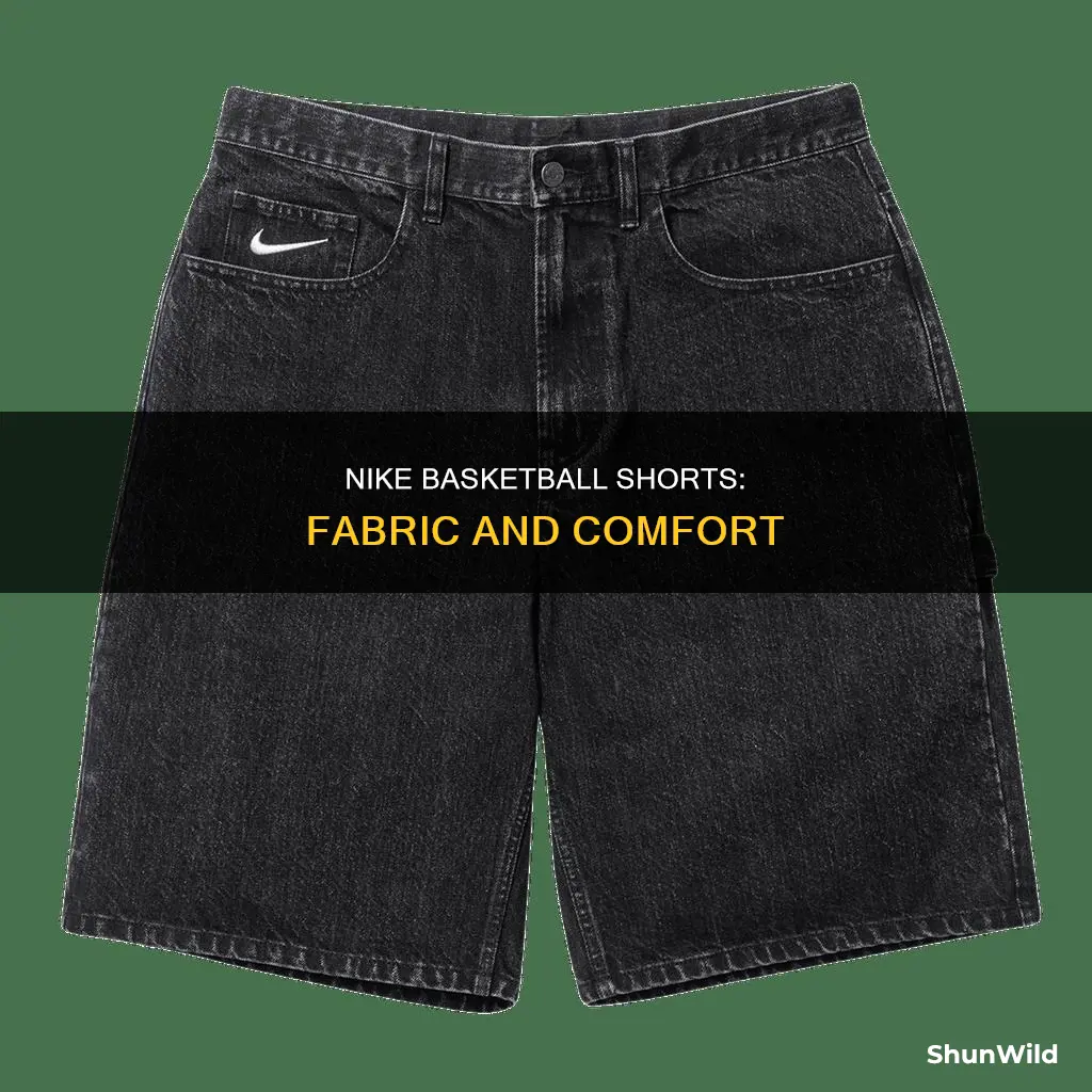 what are nike basketball shorts made of