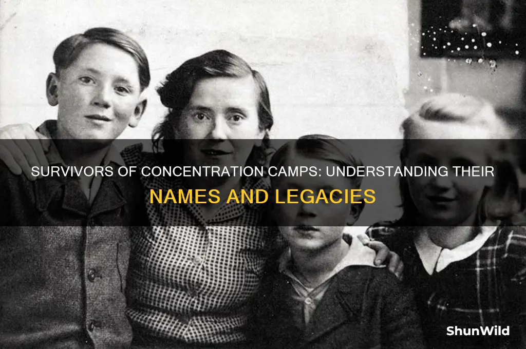 what are people who were in concentration camps called