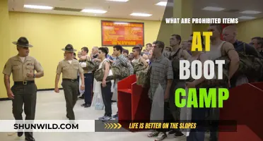 Boot Camp Essentials: Understanding Prohibited Items and Why They’re Banned