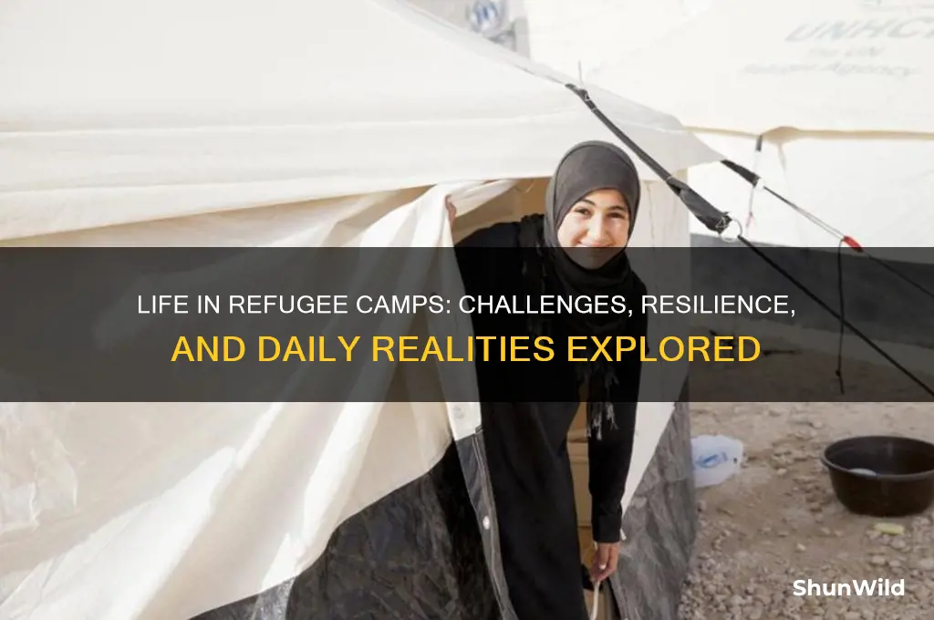 what are refugee camps like