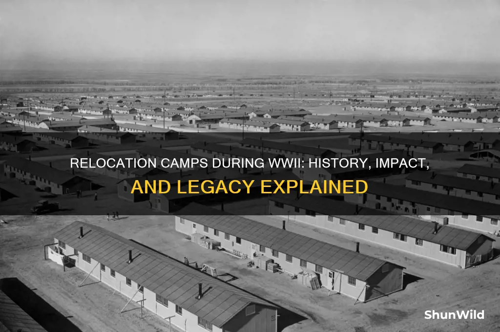 what are relocation camps ww2