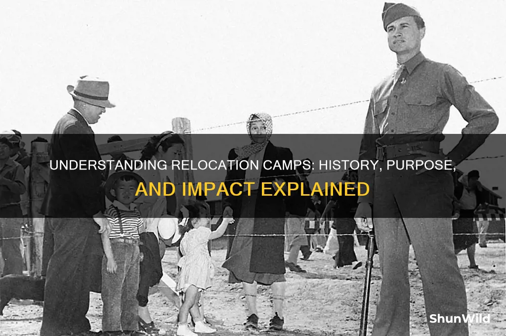 what are relocation camps