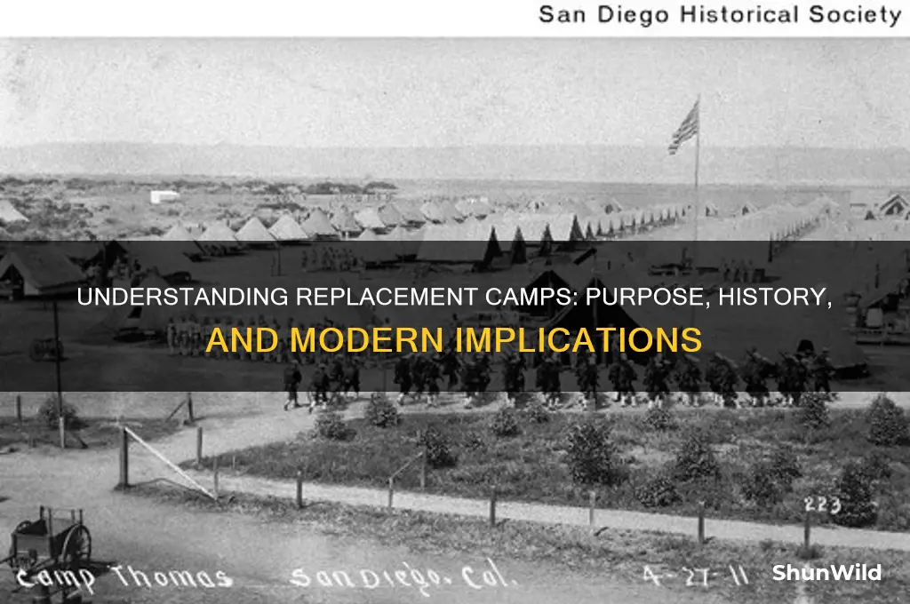 what are replacement camps