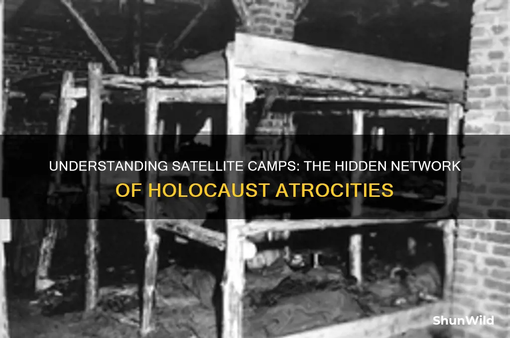 what are satellite camps holocaust