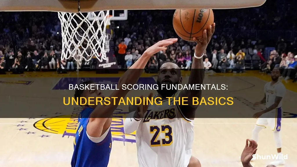 what are scores called in basketball