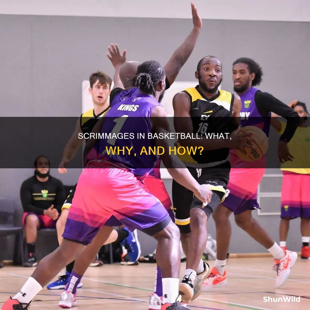 what are scrims in basketball