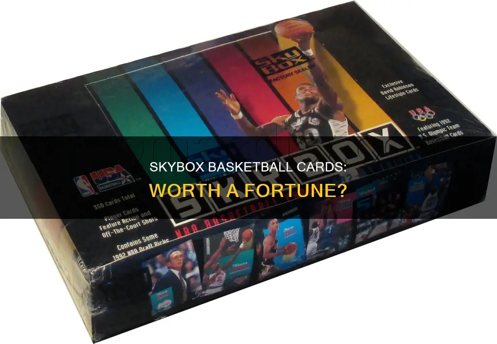 what are skybox basketball cards worth