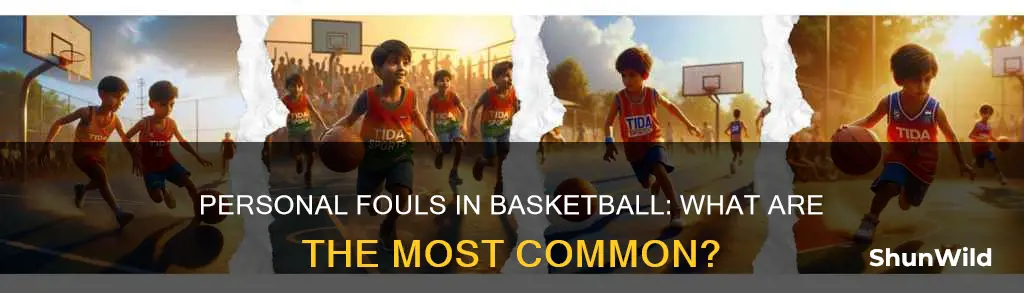 what are some personal fouls in basketball