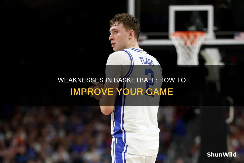 what are some weaknesses in basketball