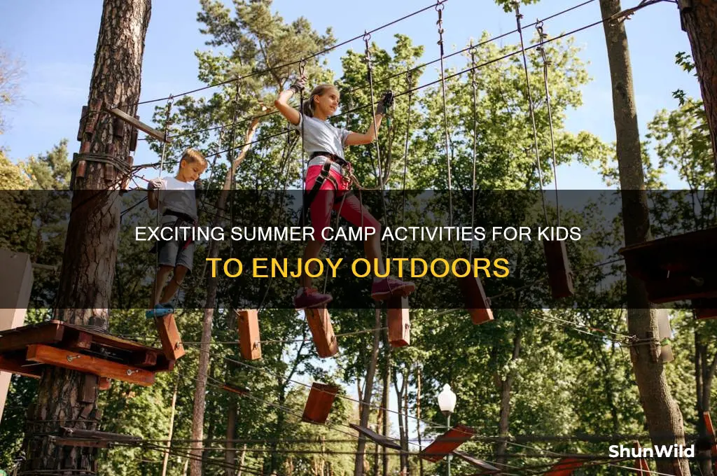 what are summer camp activities