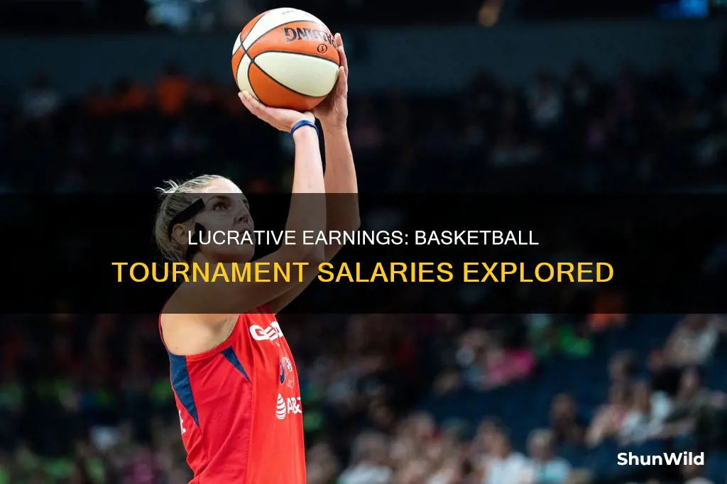 what are teh basketball trounement salaries