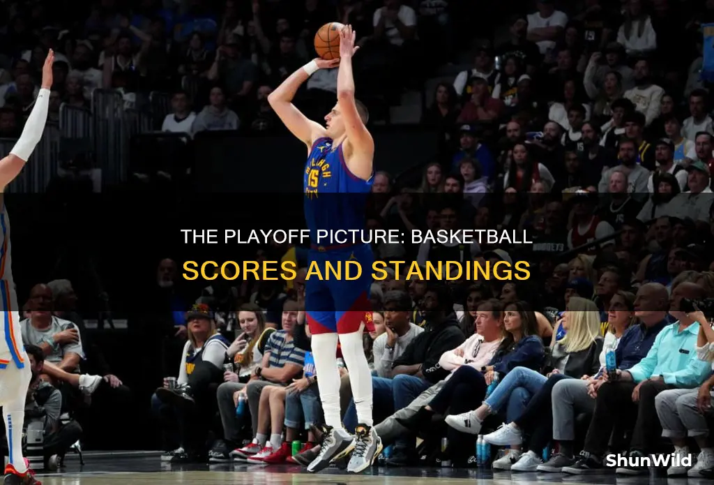 what are the basketball playoff scores