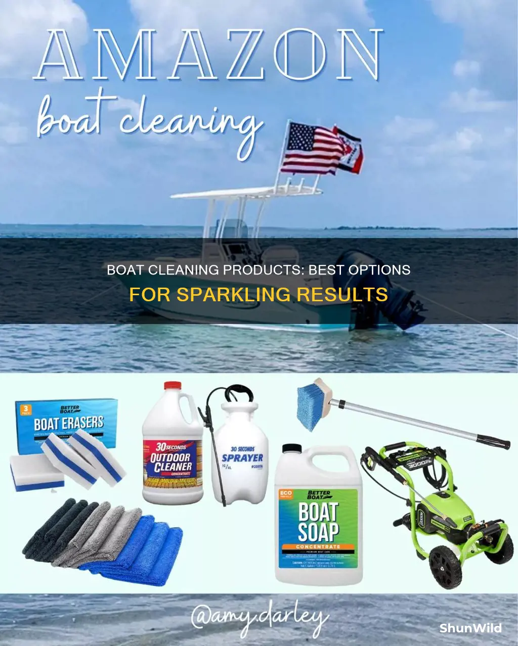 what are the best boat cleaning products