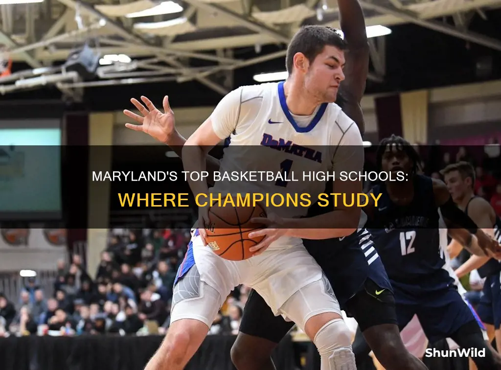 what are the best high schools for basketball in maryland