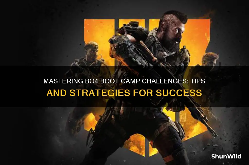 what are the boot camp challenges bo4