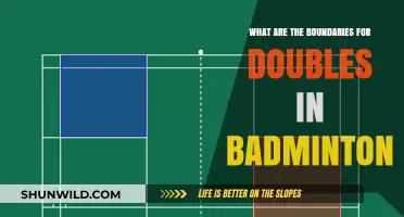 Badminton Doubles: Understanding the Court Boundaries