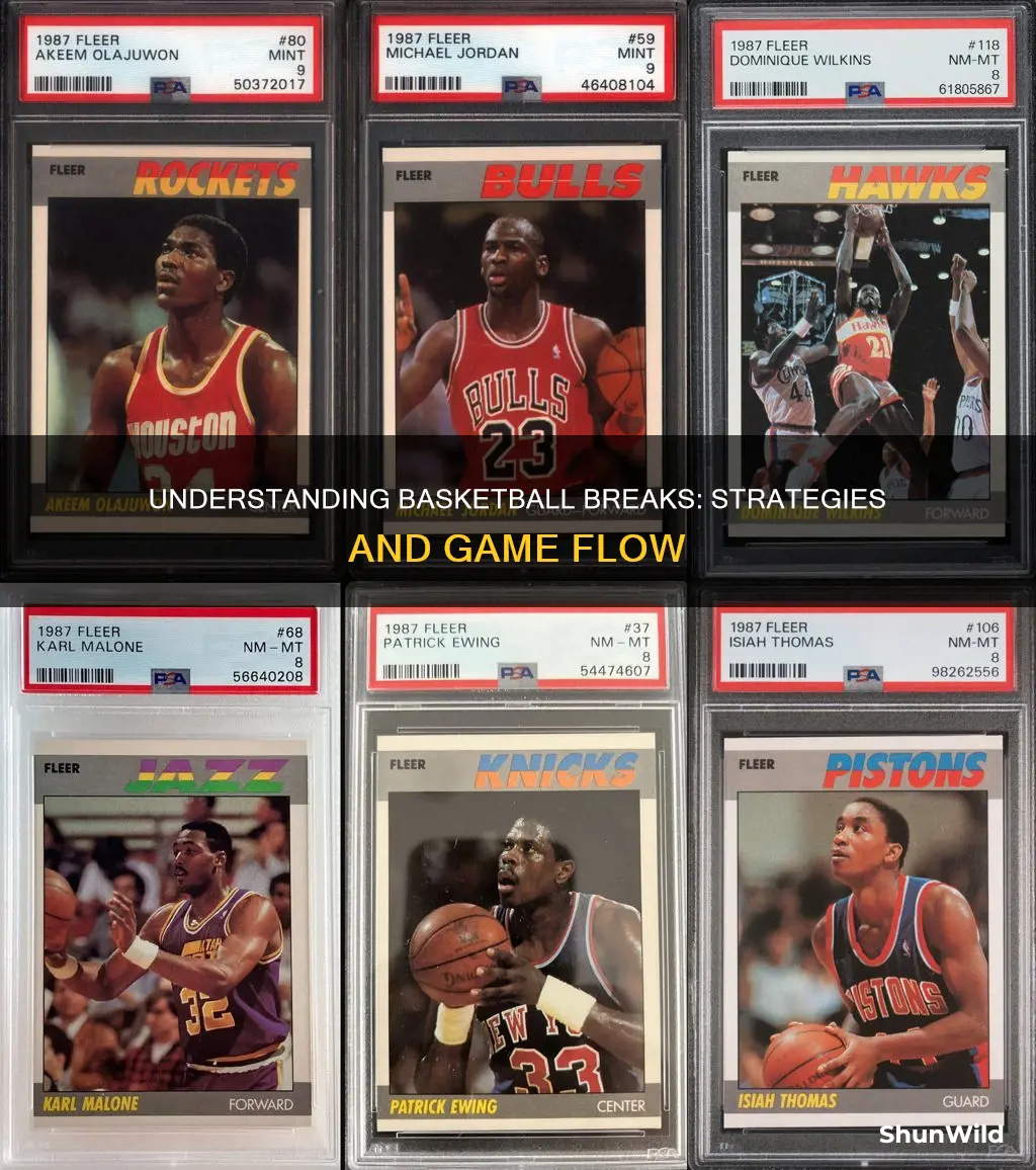 what are the breaks called in basketball