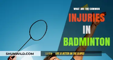 Badminton Injuries: Common Physical Ailments and Strains
