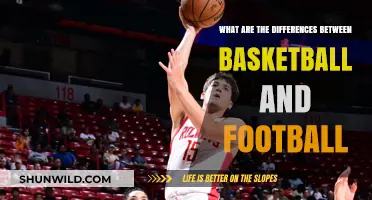 Basketball vs. Football: A Comparison of Two Sports