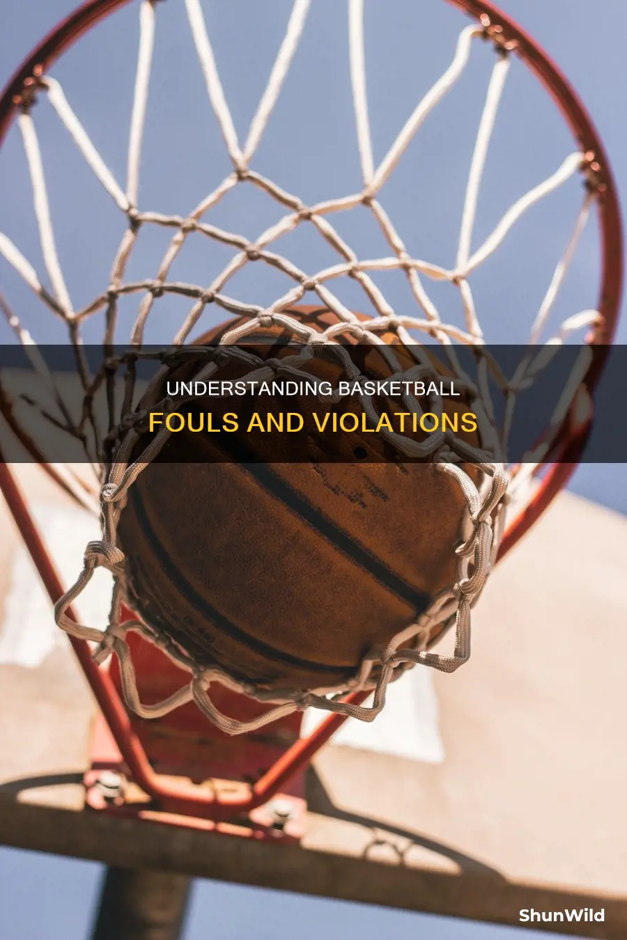 what are the different fouls and violations in basketball