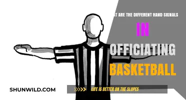 Hand Signals in Basketball: A Guide to Visual Officiating