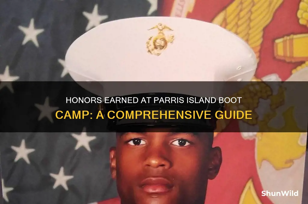 what are the different honors earned parris island boot camp