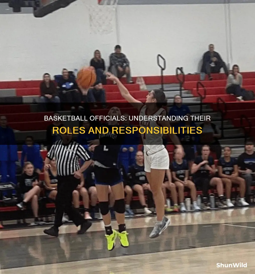 what are the different officials in basketball