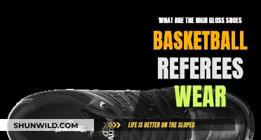 The Glossy Truth Behind Basketball Referees' Shoes