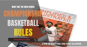 Championship Basketball: High School Rules Explained