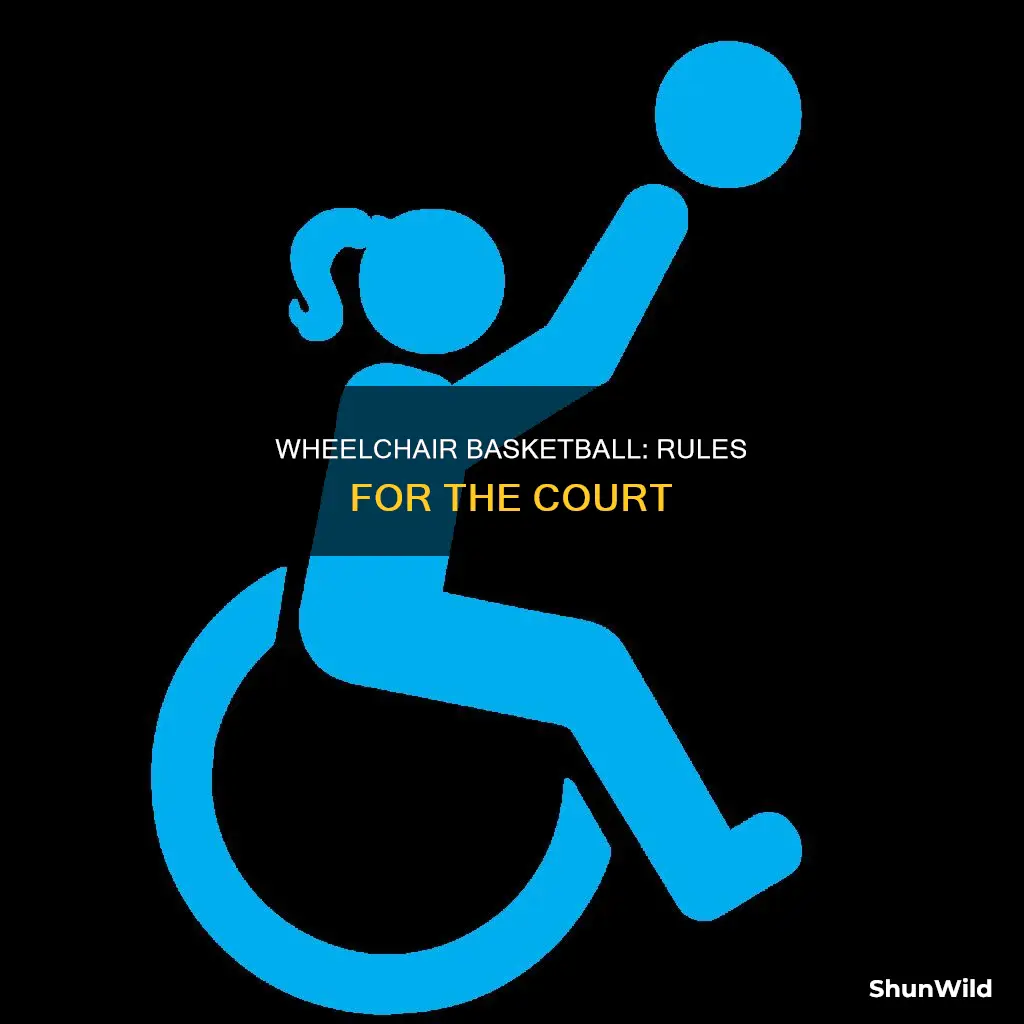 what are the key rules of wheelchair basketball