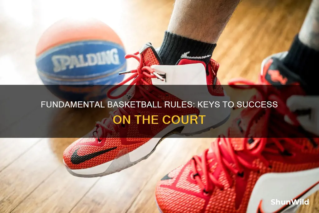 what are the most important rules in basketball