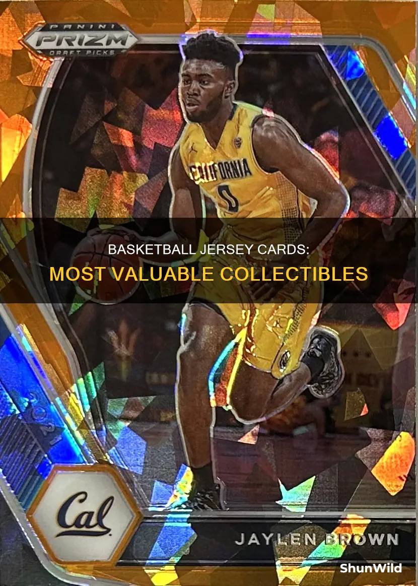 what are the most valuable basketball jersey cards