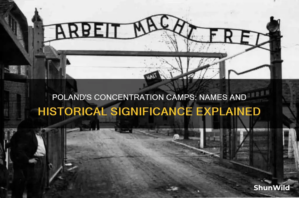 what are the names of the concentration camps in poland