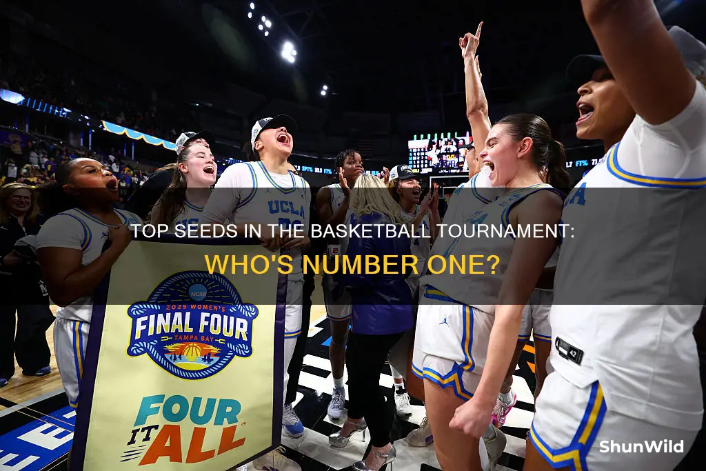 what are the number 1 seeds in the basketball tournament
