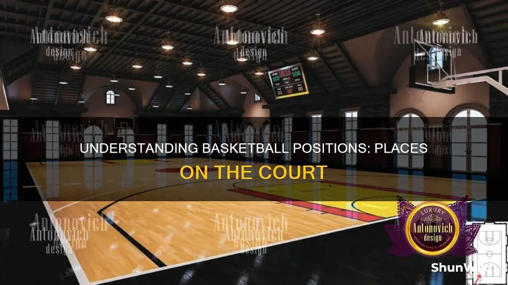 what are the places in basketball