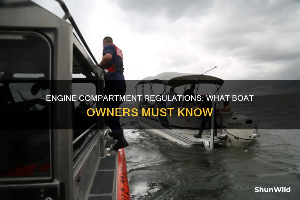 what are the regulations for engine compartment of a boat