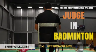 Line Judge Duties in Badminton Explained