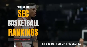 SEC Basketball Rankings: Top Teams Unveiled