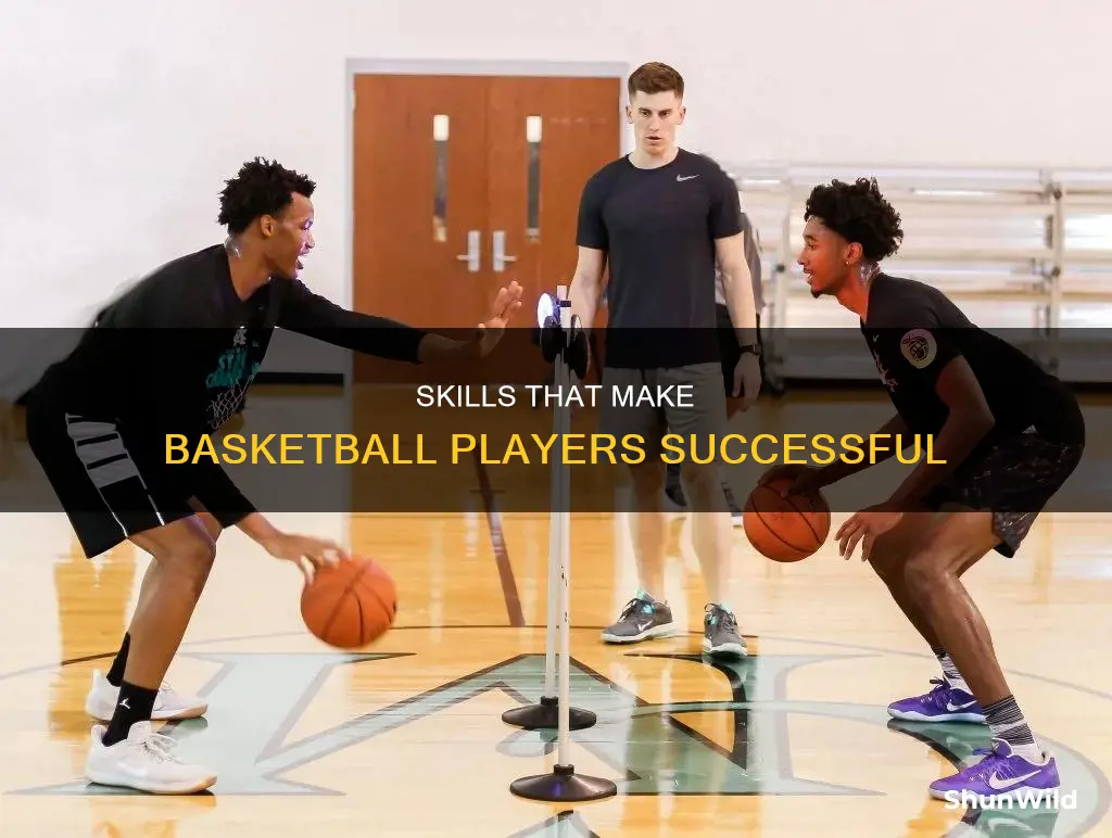 what are the skills used in basketball