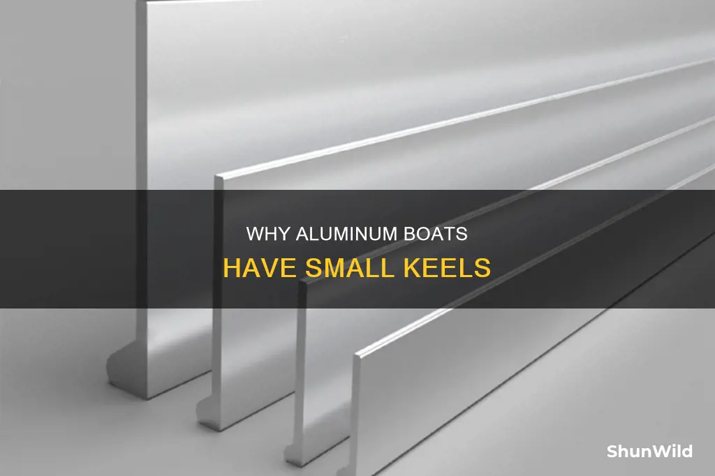 what are the small keels on an aluminum boat