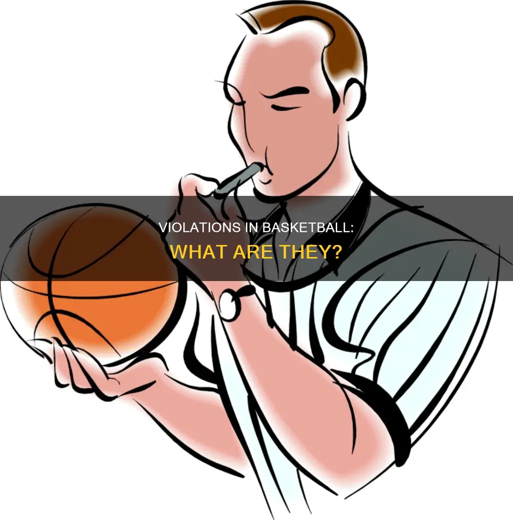 what are violations in basketball