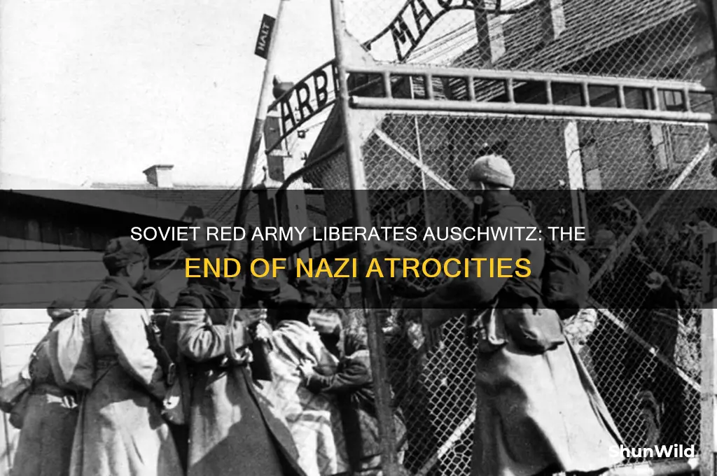 what army rescued the nazi concentration camp auschwitz
