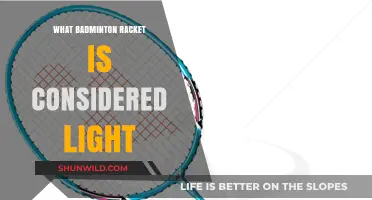 Lightweight Badminton Rackets: What's the Ideal Weight?