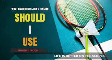 Badminton String Tension: Choosing the Right Tension for You