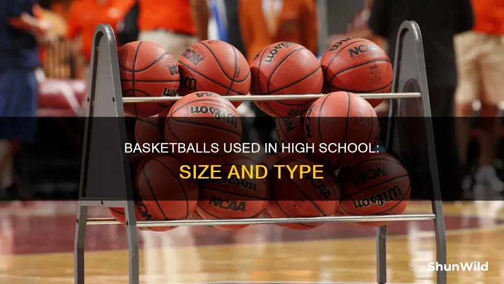 what ball does high school basketball use