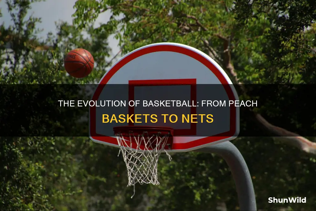 what basket was first used in basketball