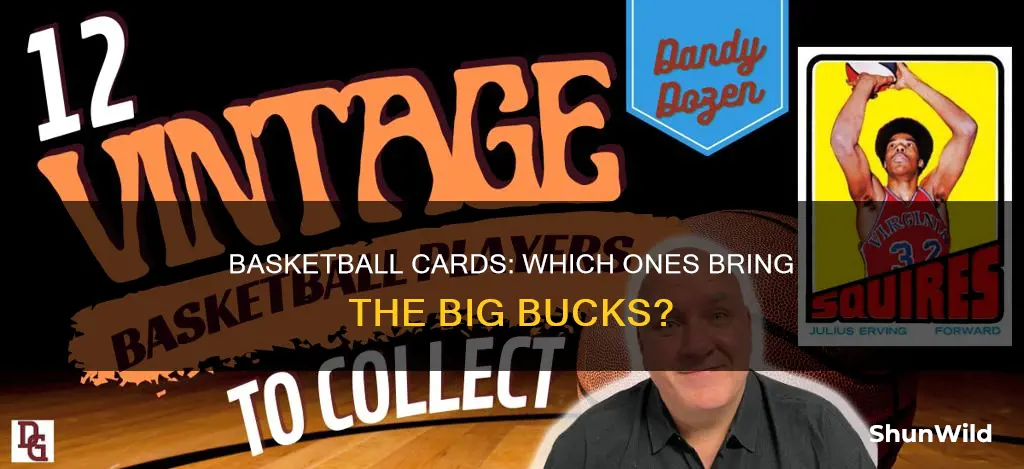 what basketball cards are worth money