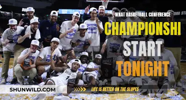 Which Basketball Conference Championships Tip Off Tonight?