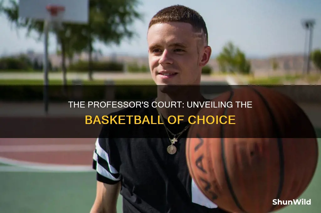 what basketball does the professor use