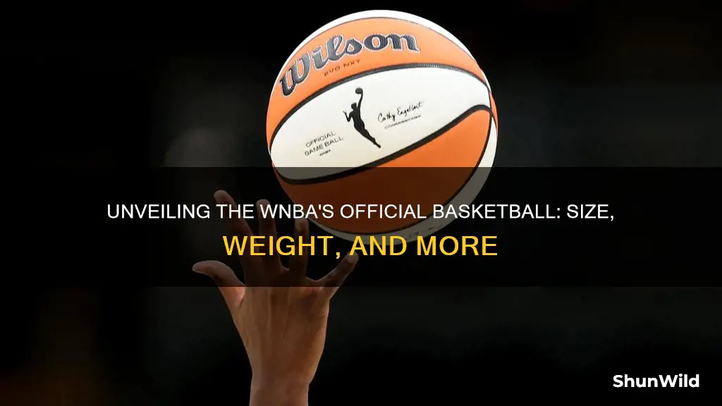 what basketball does the wnba use